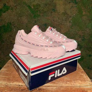 Brand New Pink Fila Sneakers
